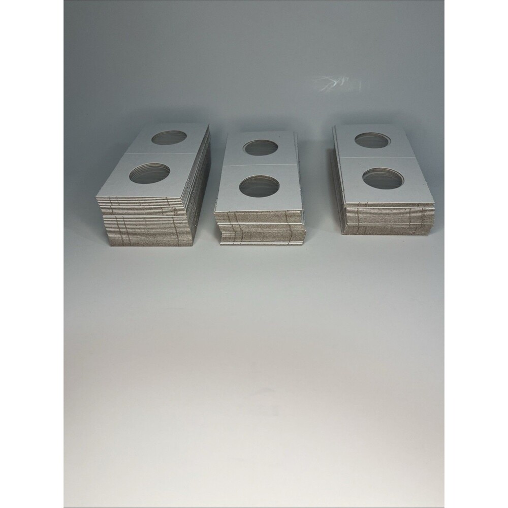 Cardboard Coin Holders Flips 90 Pieces,for Coin Collectors fits quarters